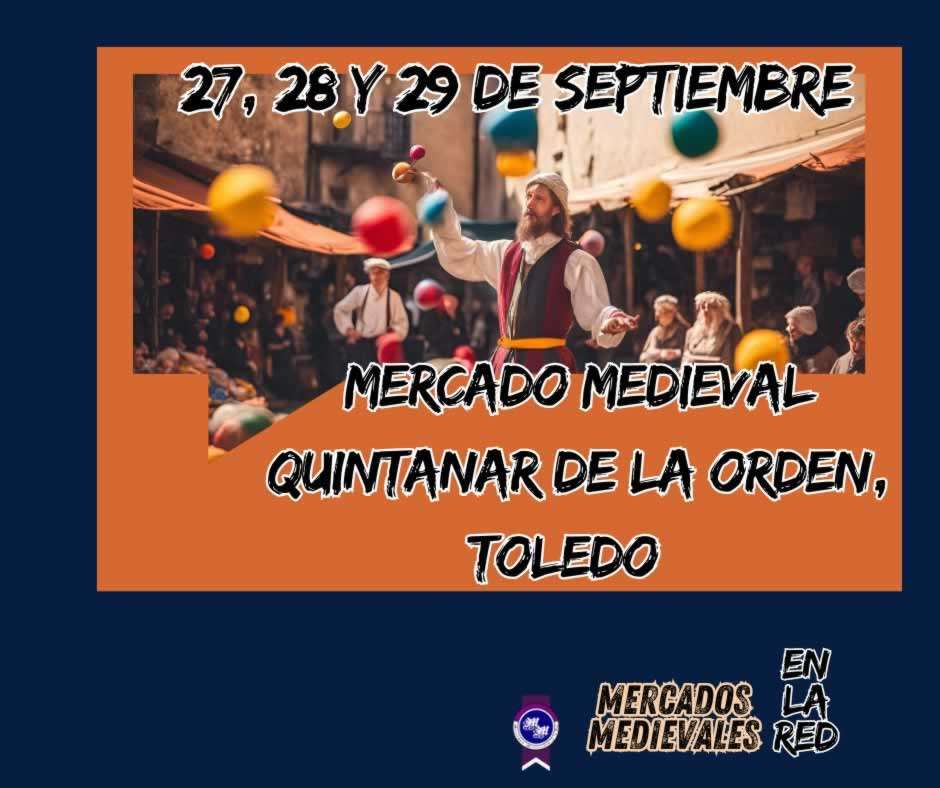 Gran Mercado Anuncio Medieval de Quintanar de la Orden (Toledo) 2024