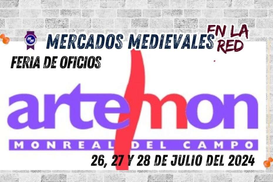 Feria de Oficios Artemón Monreal del Campo (Teruel) 2024