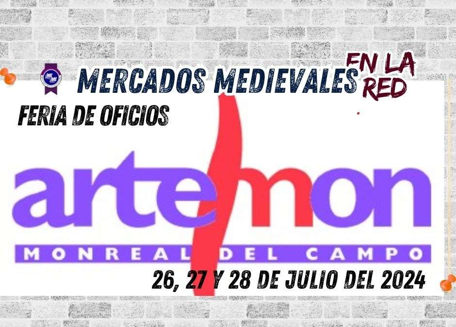 Feria de Oficios Artemón Monreal del Campo (Teruel) 2024