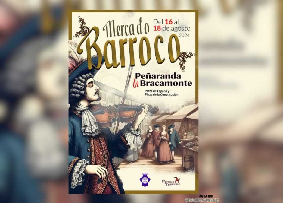 Anuncio Mercado Barroco de Peñaranda de Bracamonte (Salamanca) 2024