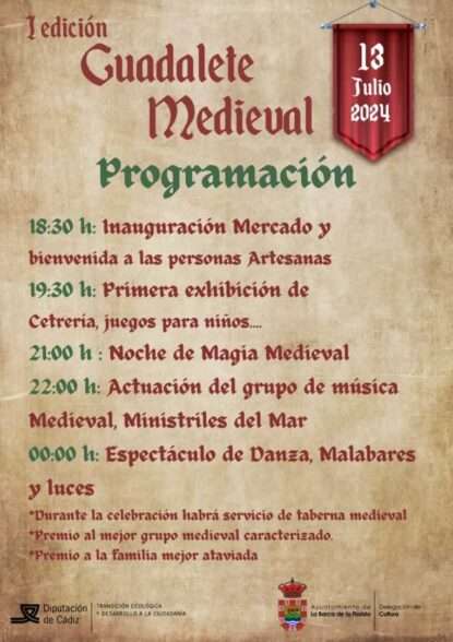Programa Guadalete Medieval 2024