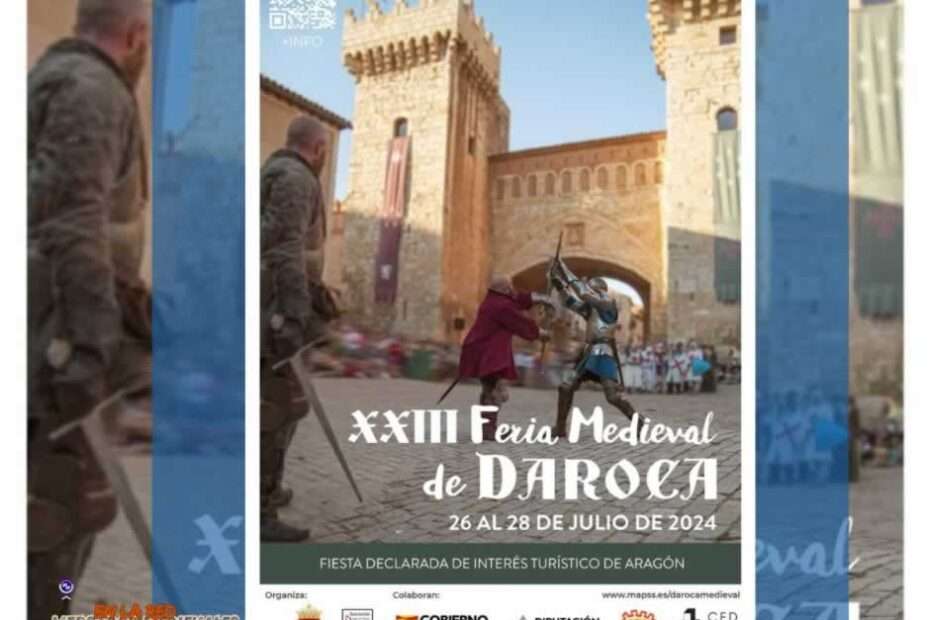 Anuncio XXIII Feria Medieval de Daroca (Zaragoza) 2024
