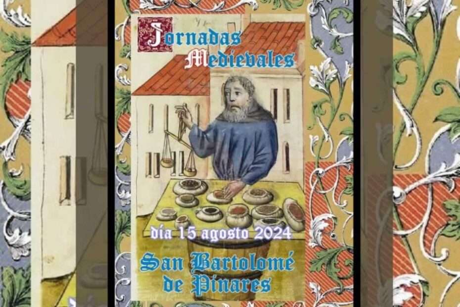 Anuncio Jornadas Medievales de San Bartolomé de Pinares (Ávila) 2024
