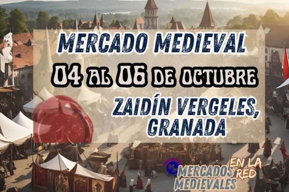 Mercado Medieval Don Bosco del barrio de Zaidin-Vergeles de Granada capital 2024