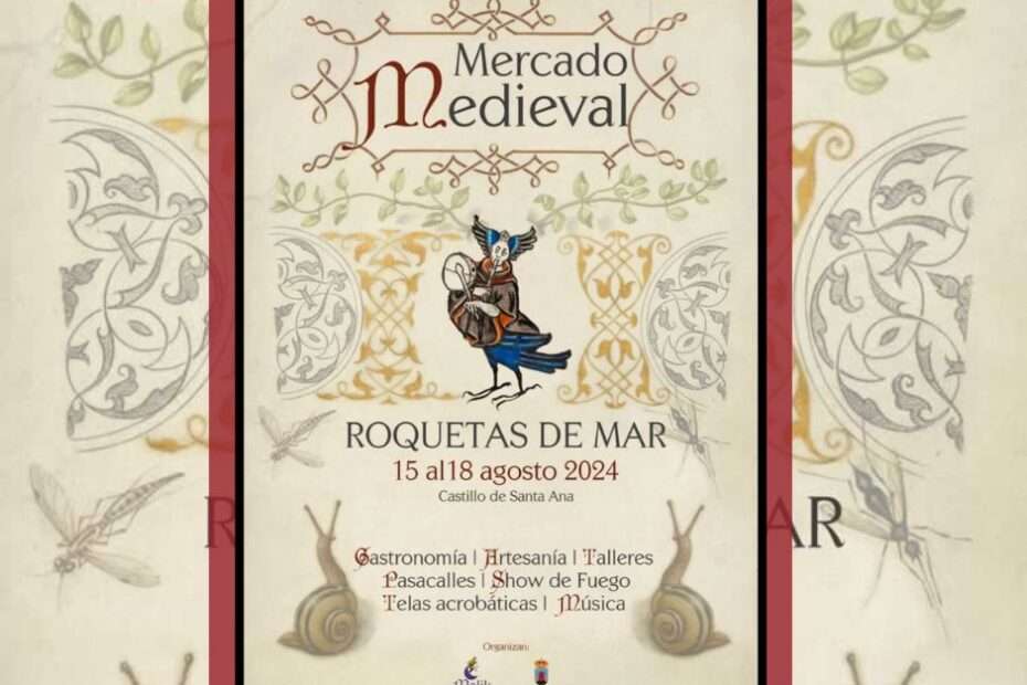 Anuncio Mercado Medieval de Roquetas de Mar (Almeria) 2024