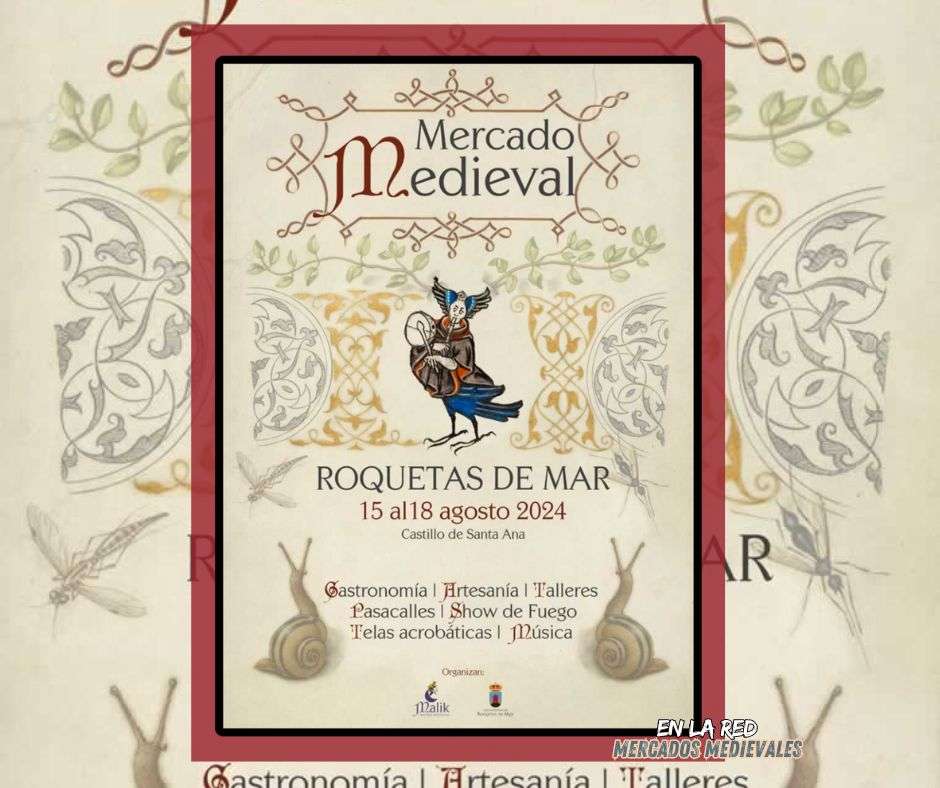 Anuncio Mercado Medieval de Roquetas de Mar (Almeria) 2024