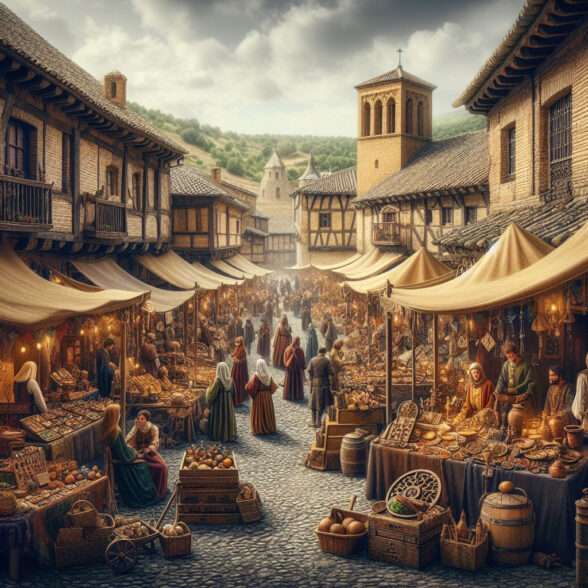 Representacion del Mercado Medieval de Onda 