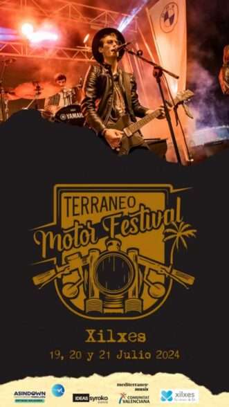 Cartel Terraneo Motor Festival de Xilxes 2024