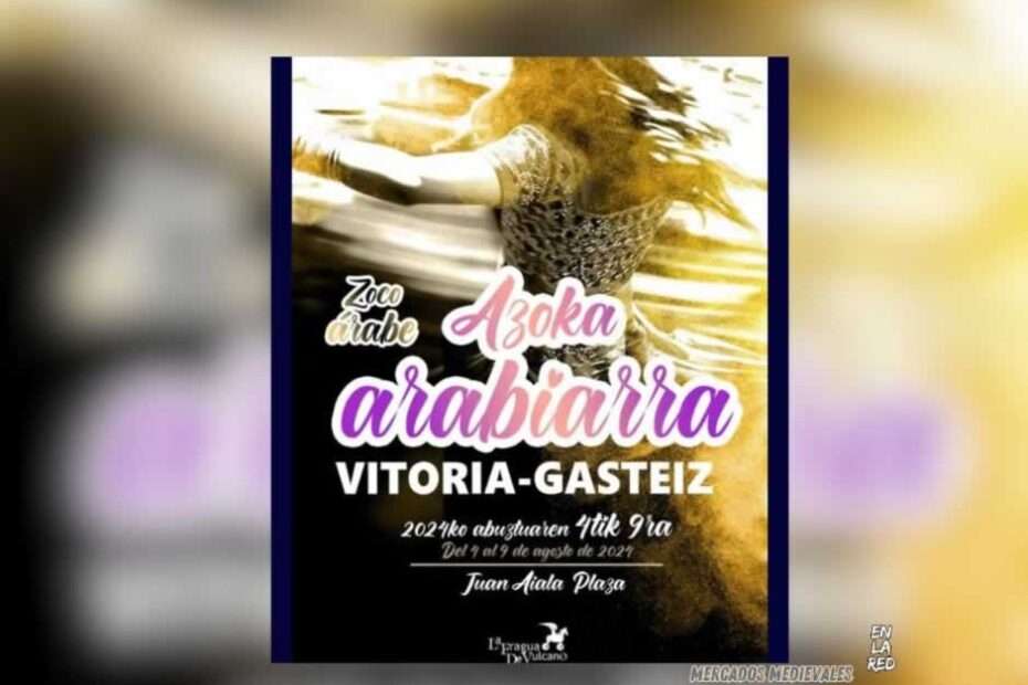 Anuncio Zoco árabe de Vitoria-Gasteiz (Álava) 2024