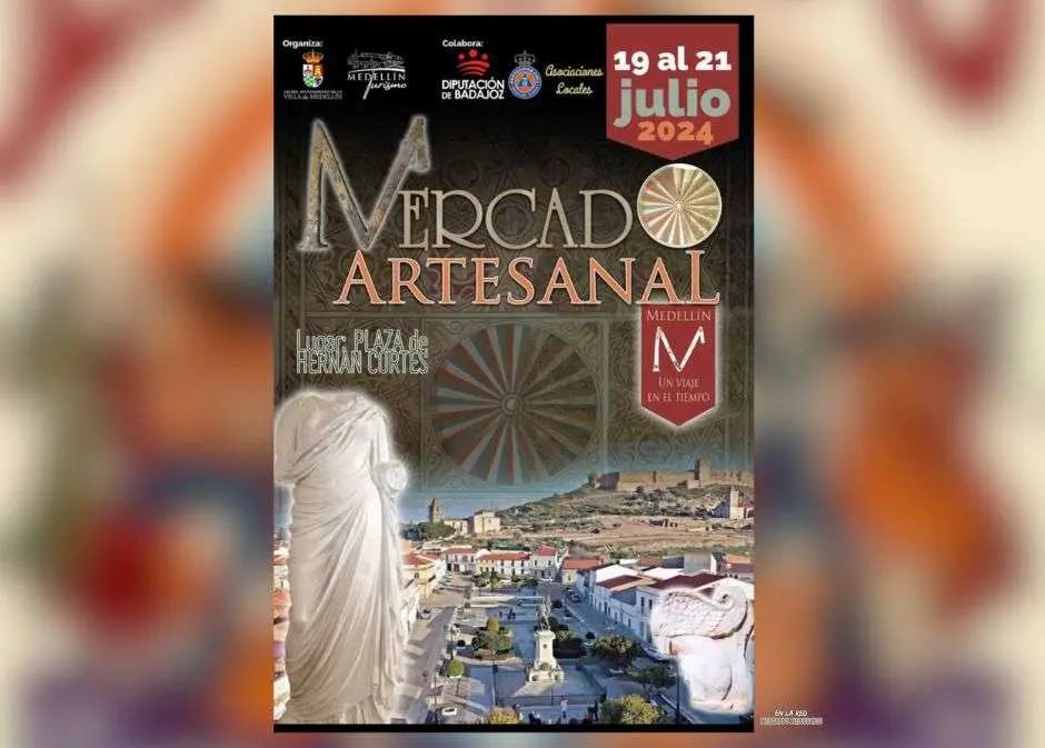 Anuncio Mercado artesanal de Medellin, Badajoz 2024