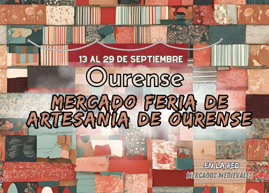 Anuncio Mercado Feria de Artesanía de Ourense 2024