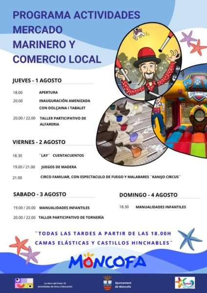 Programa Mercado Marinero de Moncofa (Castellón) 2024