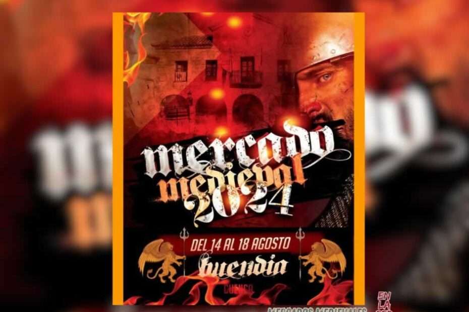 ANuncio Mercado Medieval de Buendia (Cuenca) 2024