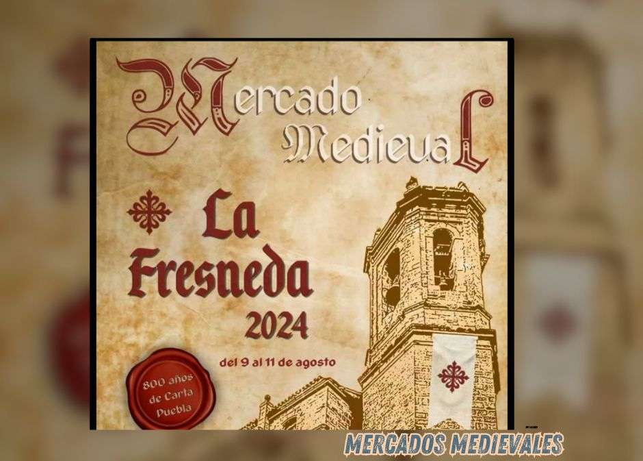 Anuncio Mercado Medieval De La Carta Puebla De La Fresneda / Teruel 2024