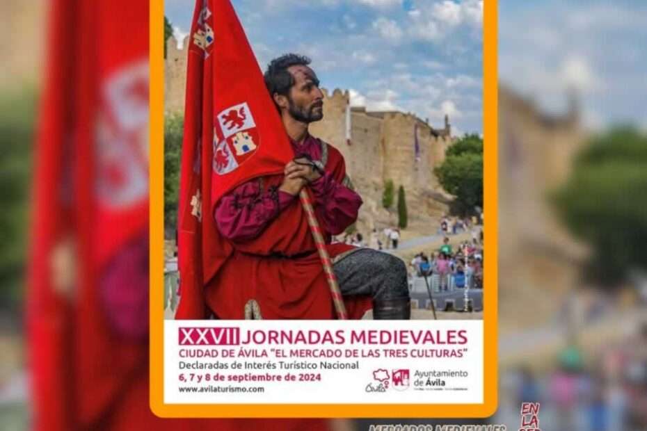Anuncio XXVII Jornadas medievales de Ávila 2024