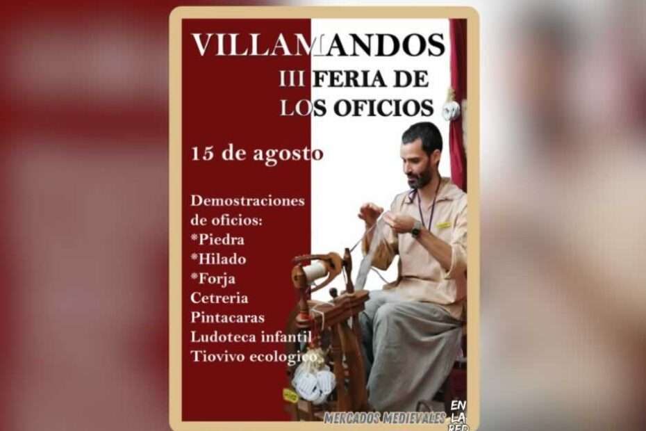 III Feria de Oficios de Villamandos (León) 2024 30 oficios villamandos f