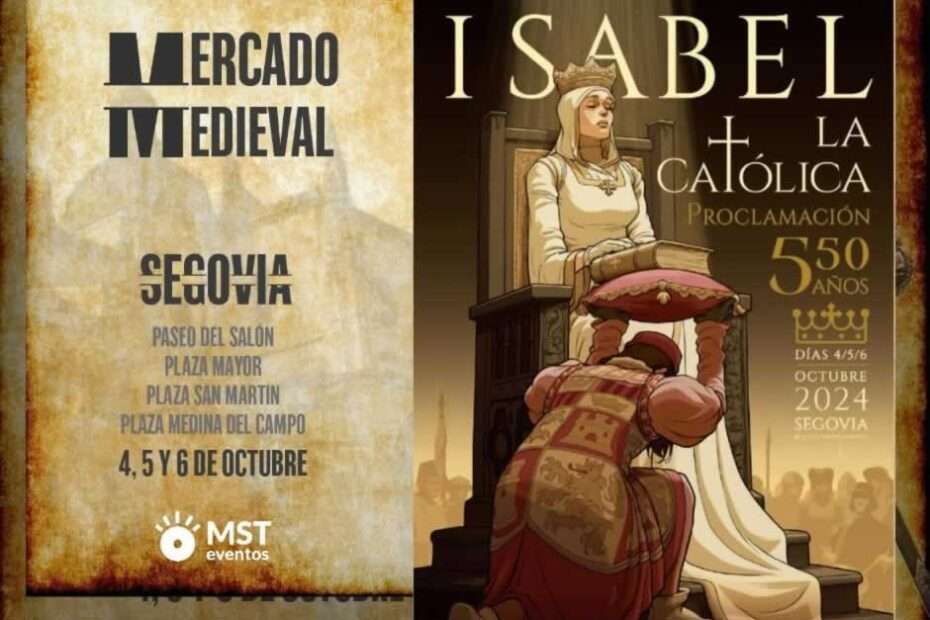 Anuncio Mercado Medieval de Segovia 2024