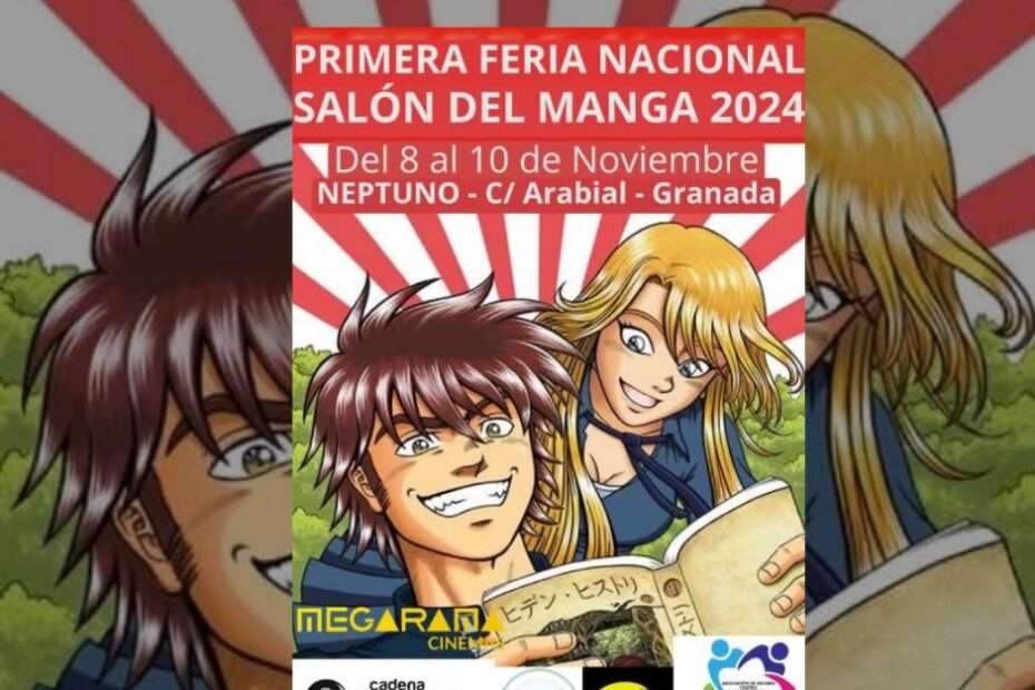 Anuncio Mercado Artesanal de la Feria Salón del Manga de Granada 2024