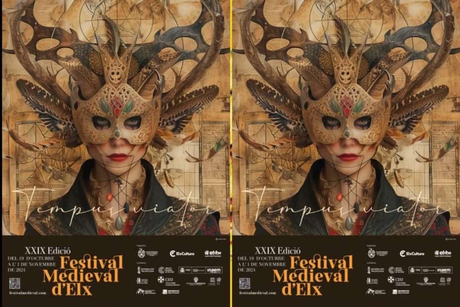 anuncio Festival Medieval de Elche 2024 (Alicante)