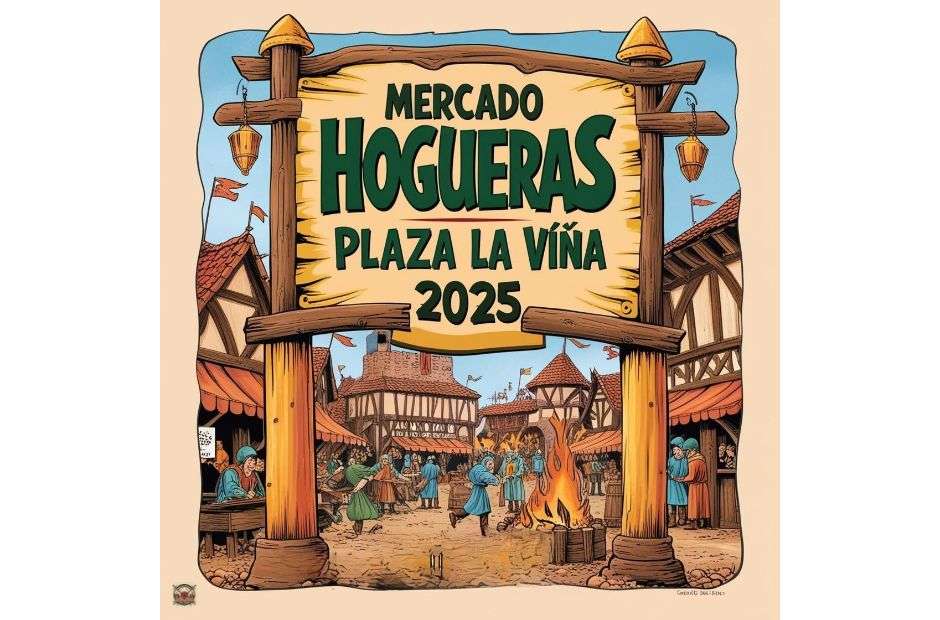 Mercado Hogueras Plaza La Viña 2025