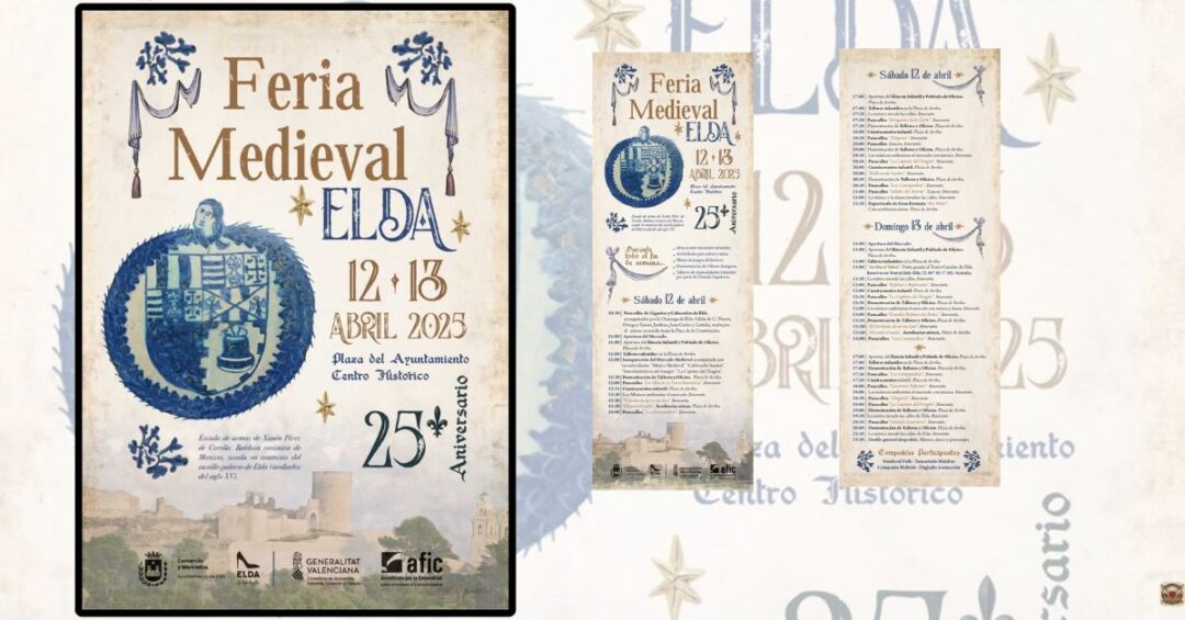 Mercado Medieval de Elda (Alicante) 12 y 13 de Abril