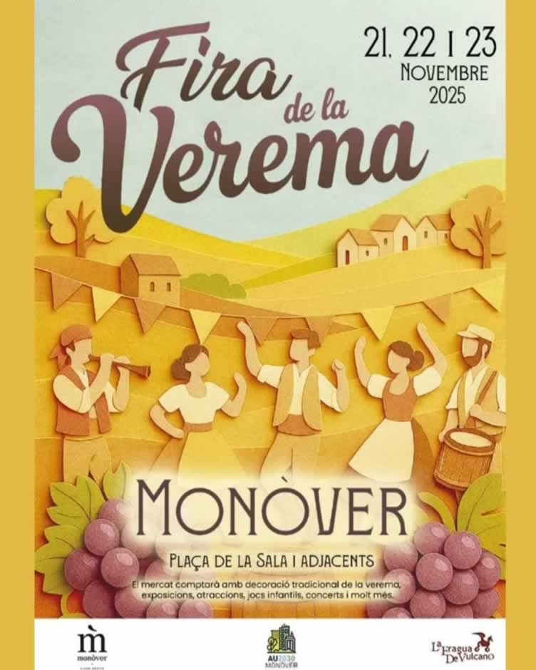 Cartel de la Fira de la Verema de Monovar