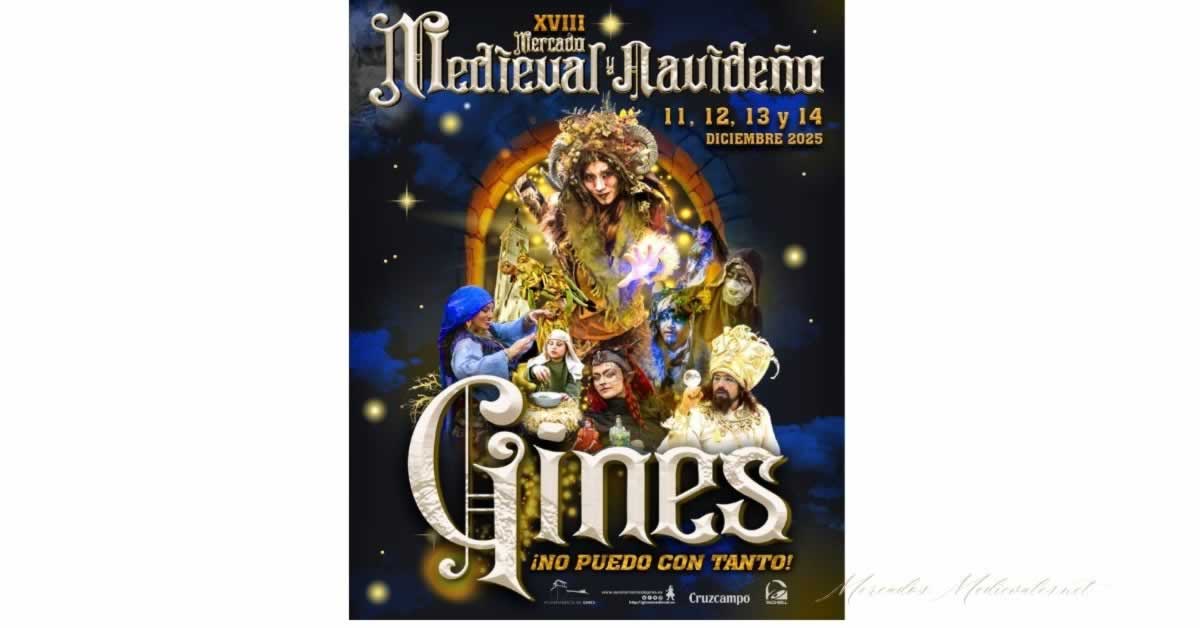 Mercado Medieval y Navideño de Gines, Sevilla 2025 ¡ No puedo con tanto !