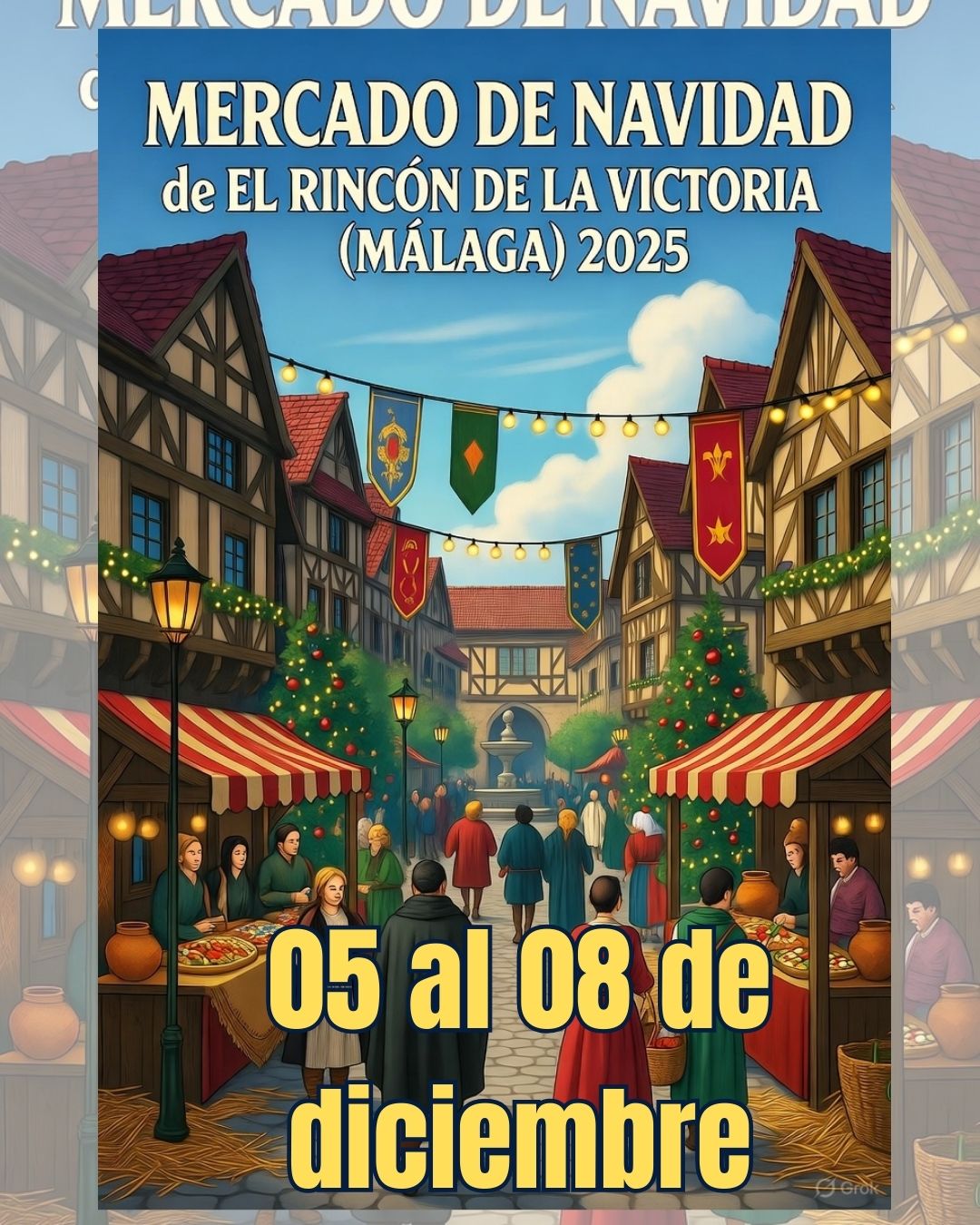 MERCADO DE NAVIDAD de EL RINCÓN DE LA VICTORIA (MÁLAGA) 2025