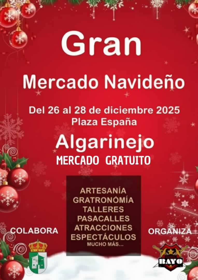 Mercado Navideño de Algarinejo 2025