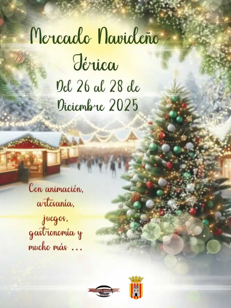 MERCADO NAVIDEÑO EN JÉRICA (CASTELLÓN) 2025