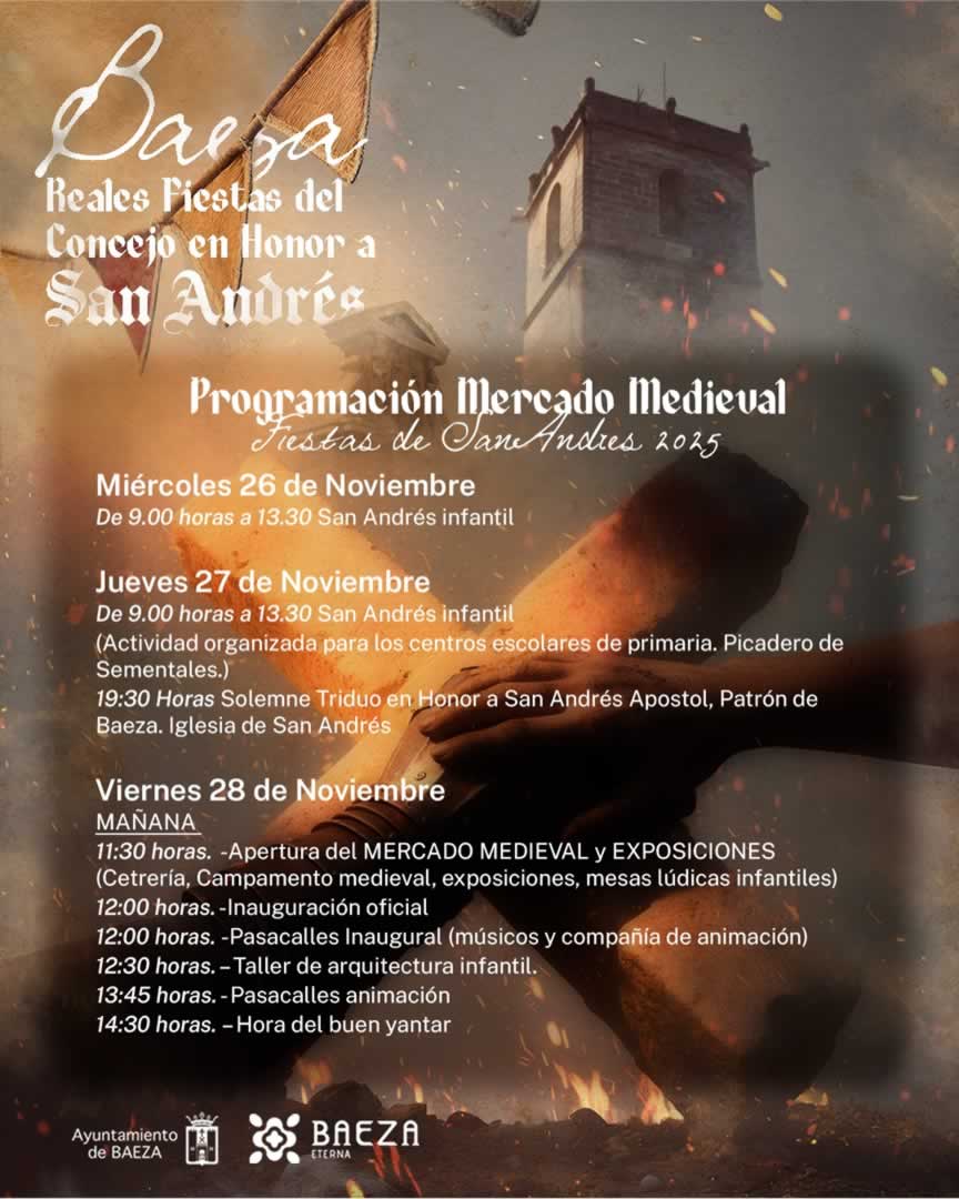 MERCADO MEDIEVAL – FIESTAS DE SAN ANDRÉS de Baeza (Jaén) p1
