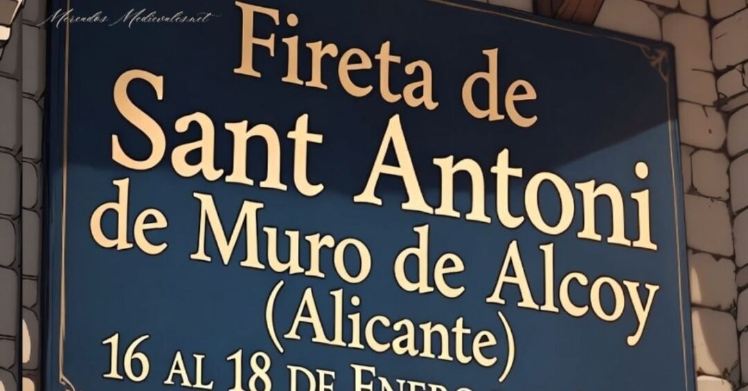 Fireta de Sant Antoni de Muro de Alcoy (Alicante) 2026