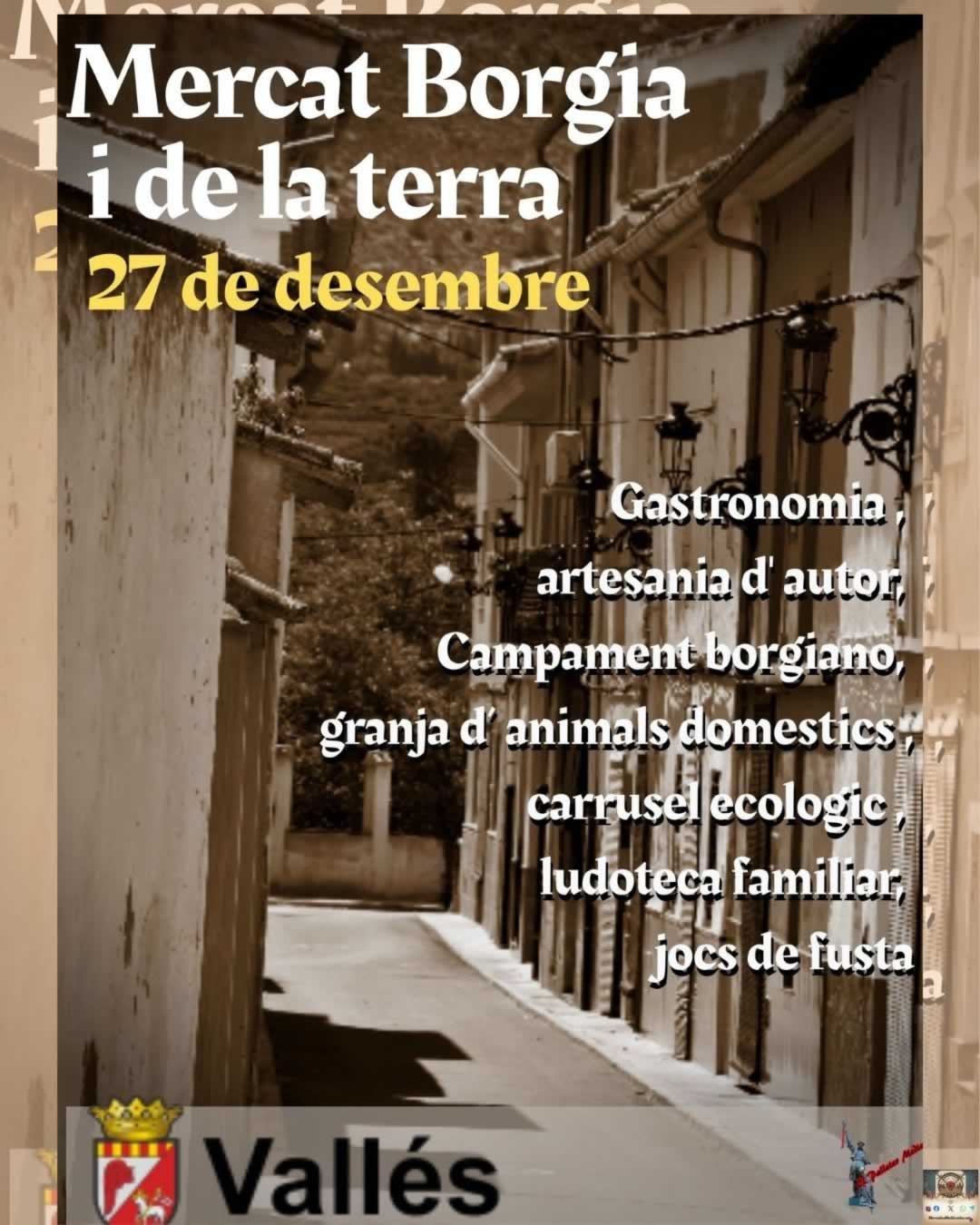 ig Mercat Borgia i de la Terra en Vallés, Valencia 2025