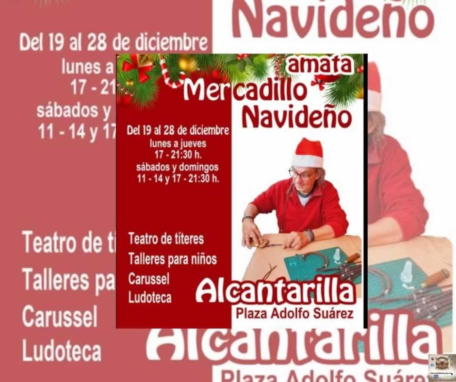 MERCADILLO NAVIDEÑO CON ARTESANÍA DE AUTOR® de Alcantarilla, Murcia