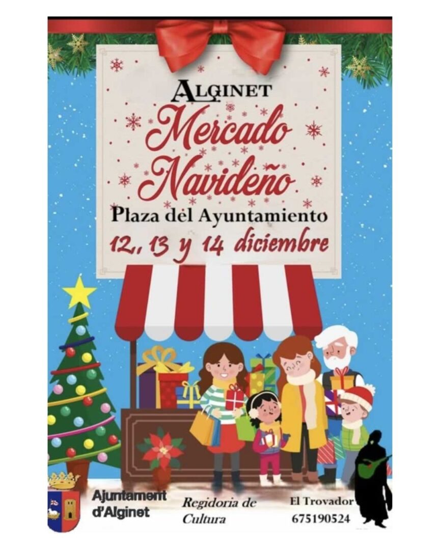 Mercado de Navidad en Alginet (Valencia) 2025