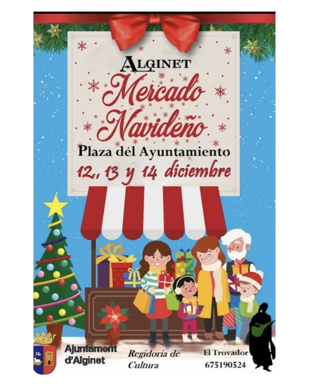 Mercado de Navidad en Alginet (Valencia) 2025