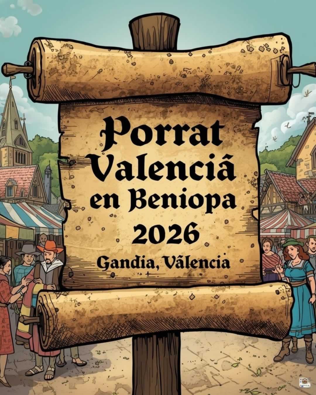 IG Porrat Valenciá en Beniopa 2026 ( Gandia , Valencia )