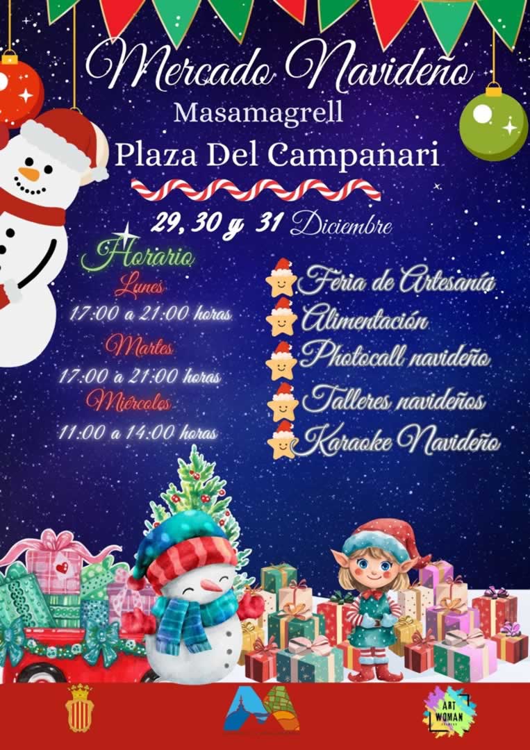 Feria de Navidad en Massamagrell, Valencia 2025