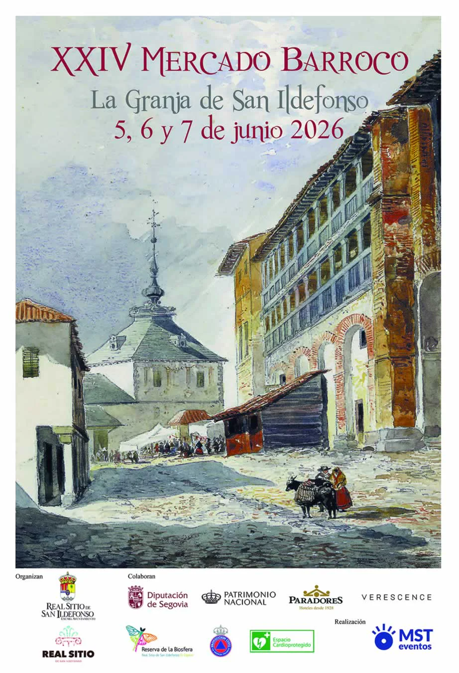 barroco-la-granja-2026-cartel Cartel Mercado Barroco de La Granja de San Ildefonso 2026 (Segovia)