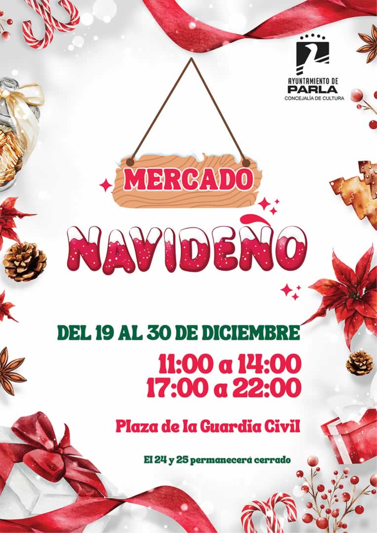 MERCADO DE NAVIDAD EN PARLA 2025 (MADRID)