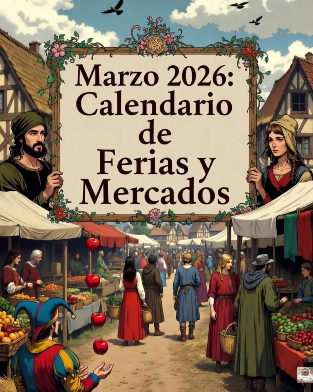 Marzo 2026 : Calendario de Ferias y Mercados