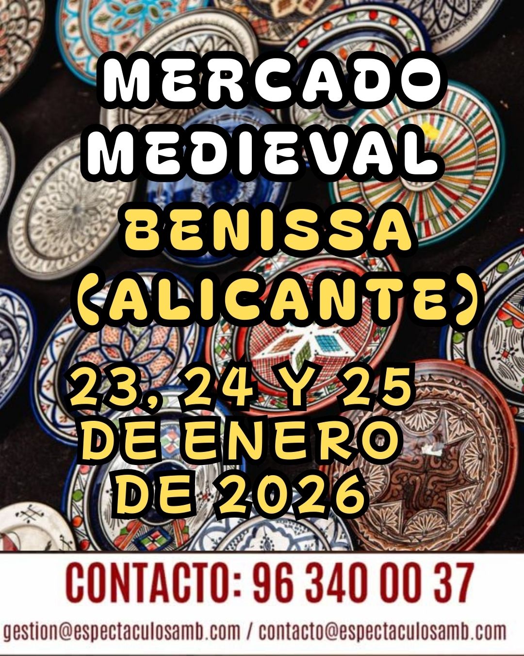 Mercado Medieval de Benissa 2026 (ALICANTE) Porrat