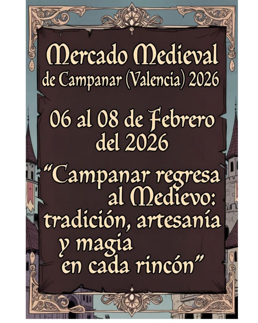 Mercado Medieval de Campanar 2026 (Valencia)