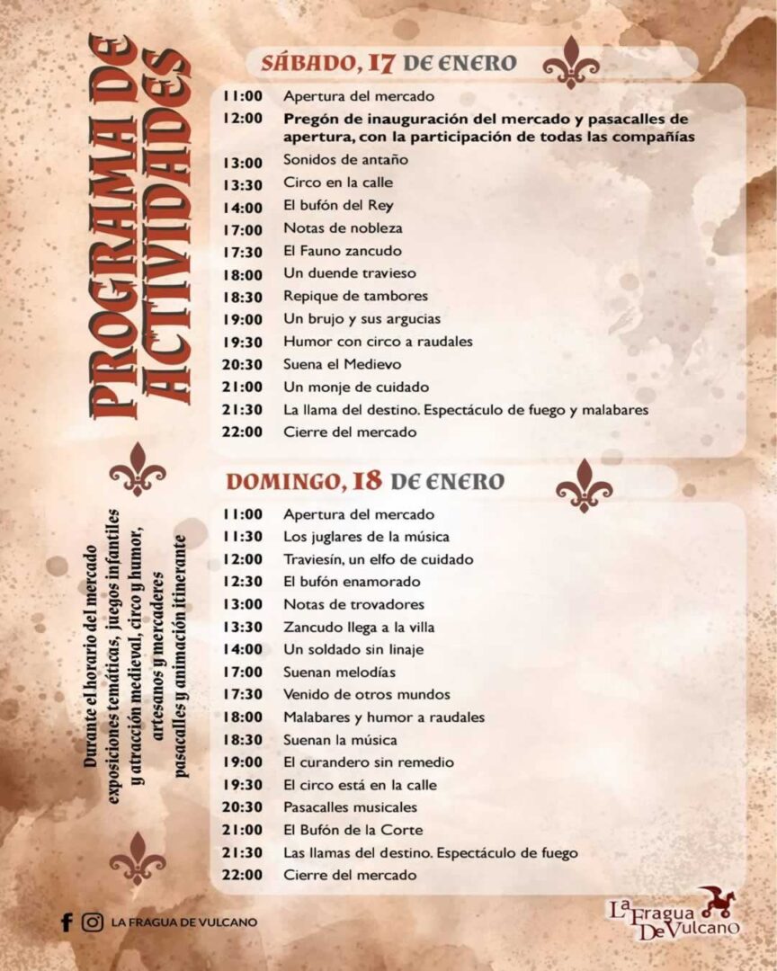 medieval loreguilla programa