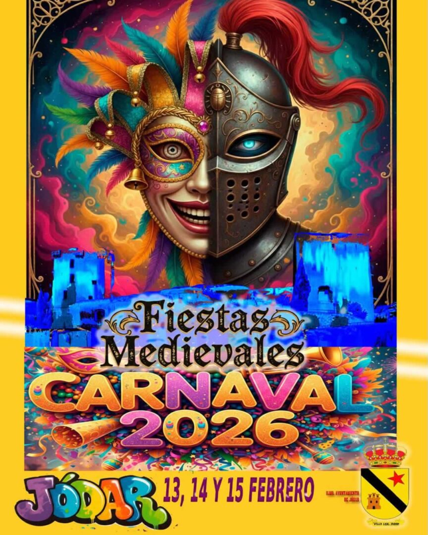 Cartel Mercado medieval de Jodar, Jaén