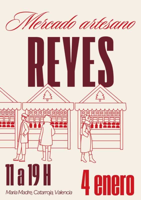 Mercado Artesano de Reyes en Catarroja (Valencia) 2026 4 mercado reyes catarroja