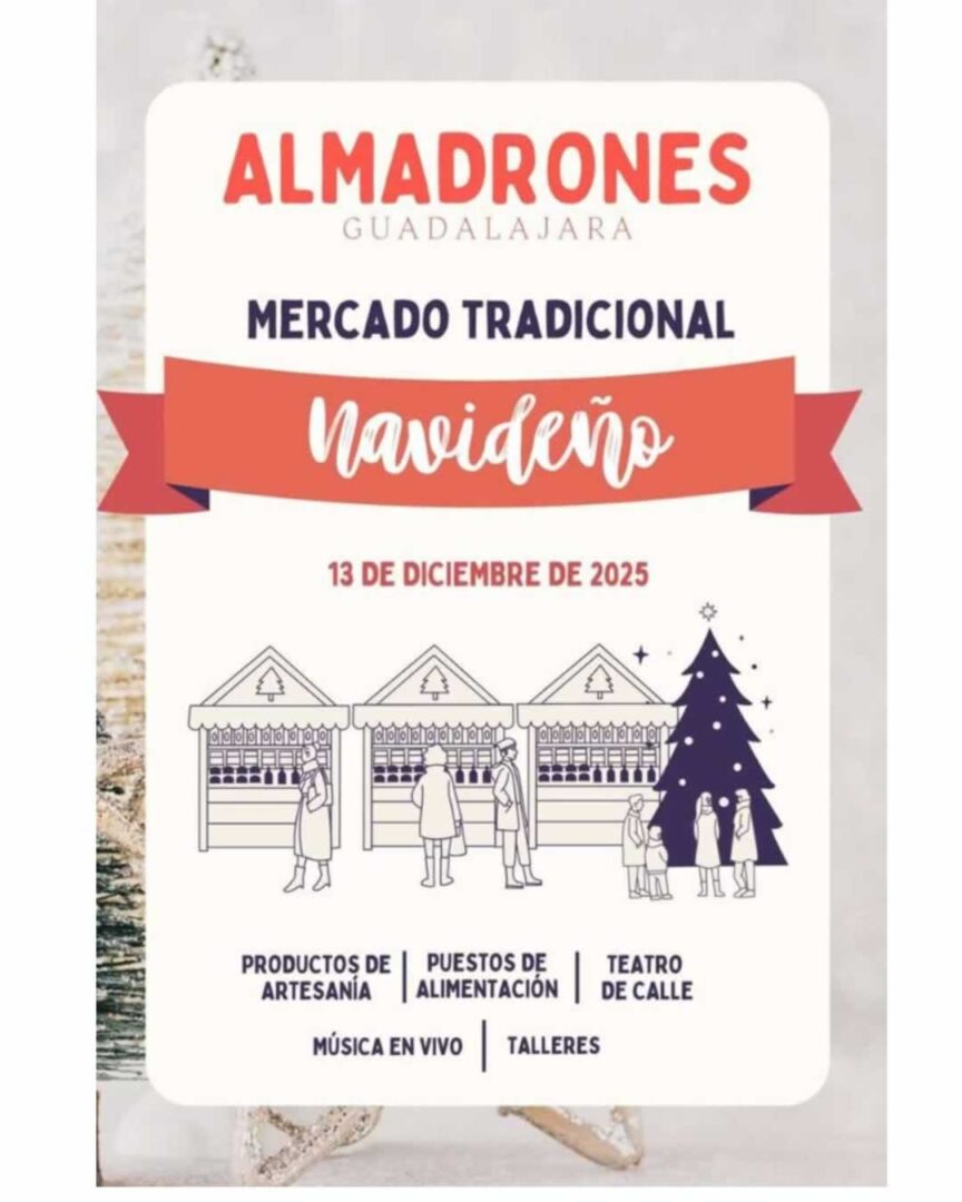 Mercado Navideño de Almadrones (Guadalajara) 2025