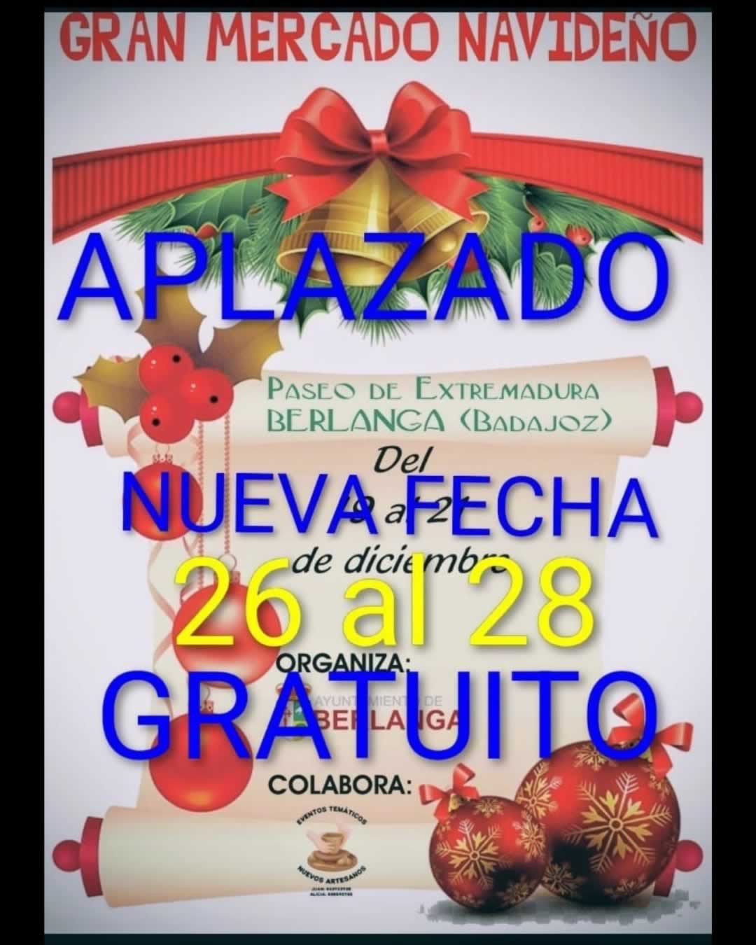 Gran Mercado Navideño de Berlanga (Badajoz) 2025