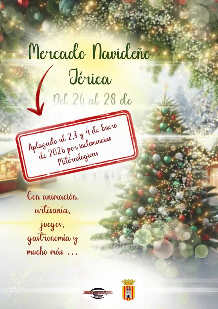 MERCADO NAVIDEÑO EN JÉRICA (CASTELLÓN) 2025