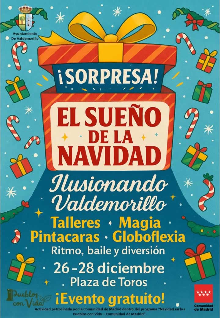 Mercado Navideño en Valdemorillo, Madrid 2025 5 navidad valdemorillo prg